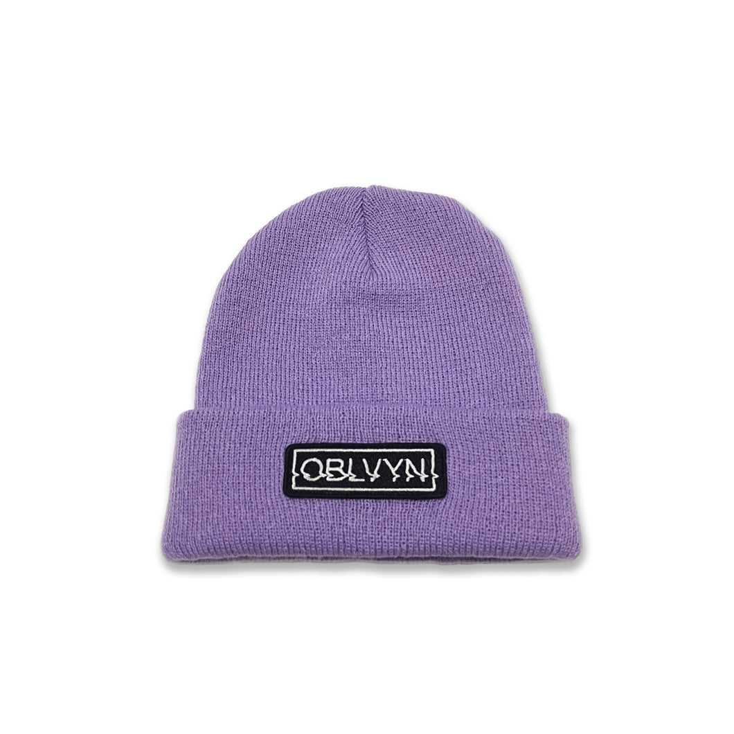 Lavender Logo Beanie