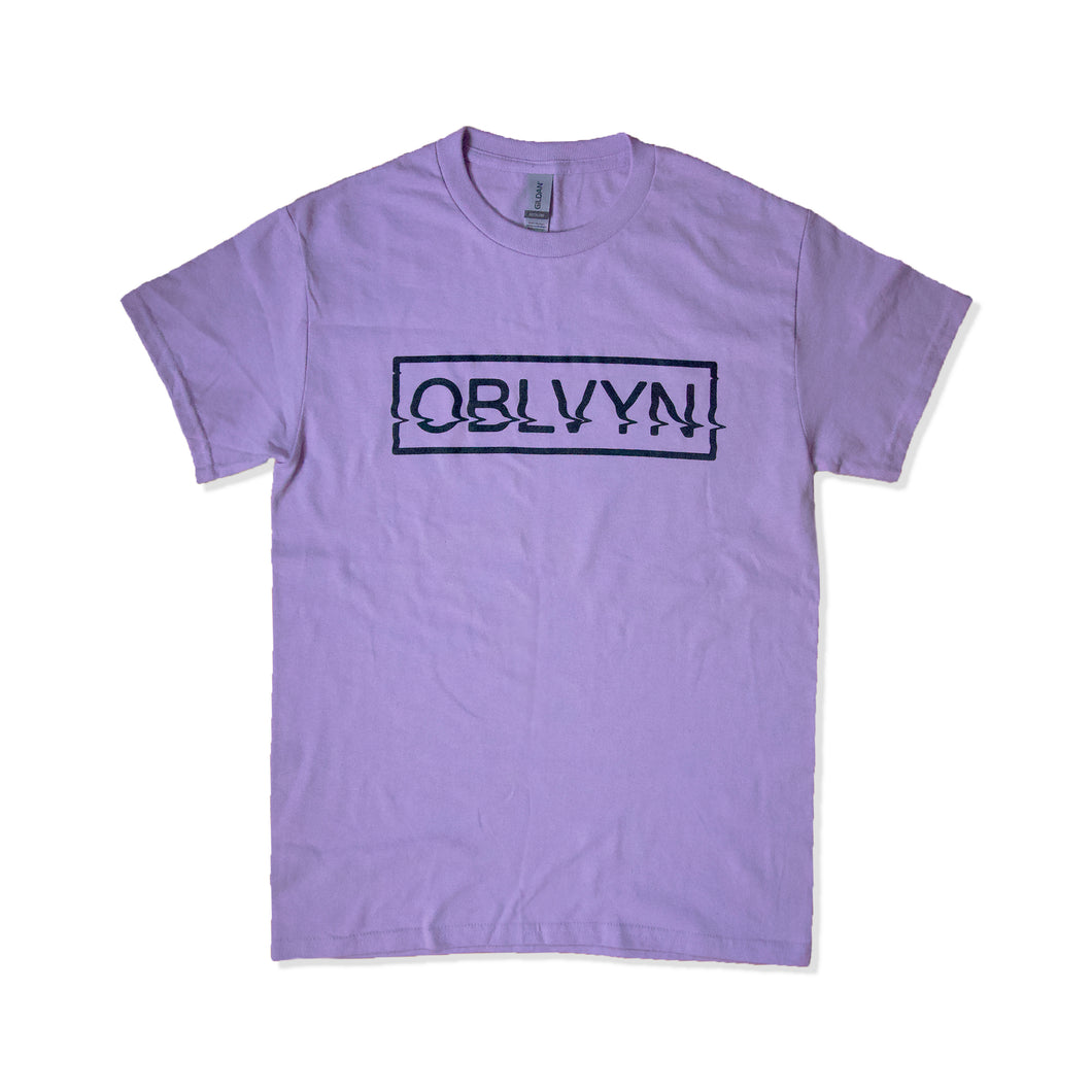 OBLVYN Lavender Logo Tee